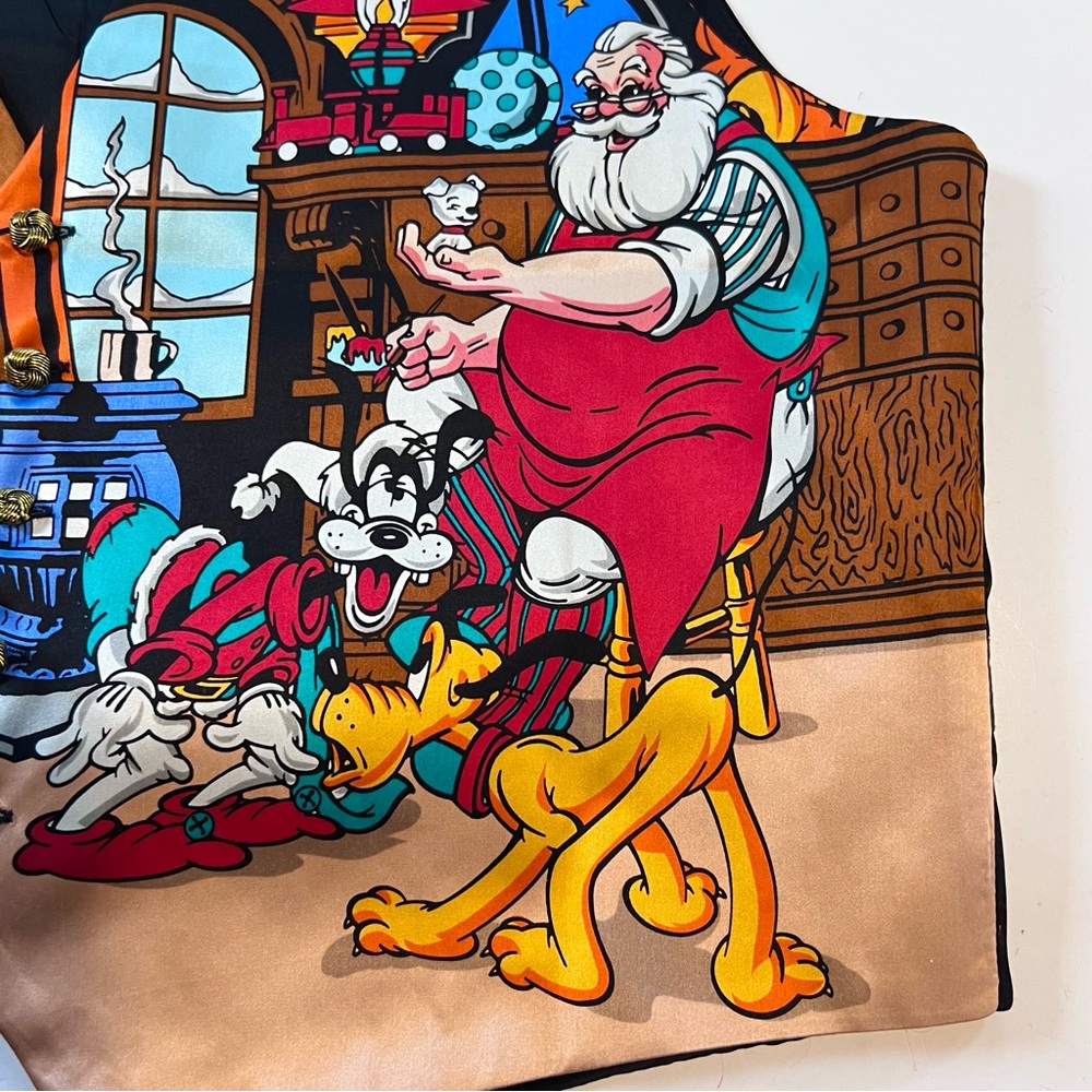 ❌SOLD❌ NWT Vintage Disney Christmas Vest - Picture 3 of 7